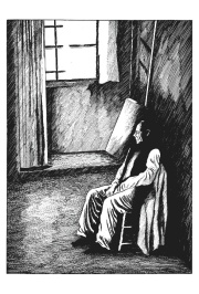 或る風景 / つげ忠男（オリジナルポストカード）