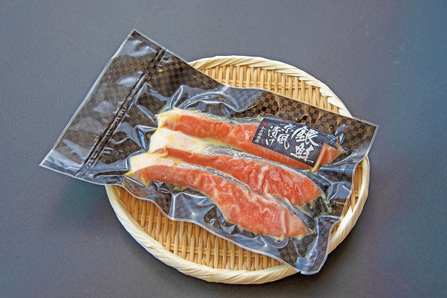 銀鮭京風漬（3切）