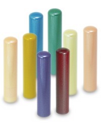 かわいい☆カラー印鑑「柘パール」　13.5mm