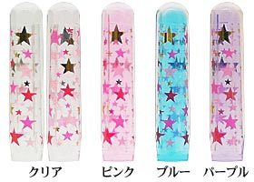 かわいい☆カラー印鑑　6角美人「星」 12mm