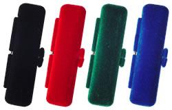 印鑑ケース　ソフトケース　12ミリまでの印鑑が入ります