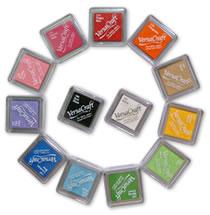 スタンプ台 [ 布にも押せます ]バーサークラフト ５個セット■色は選べます■