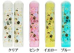 かわいい カラー 印鑑☆6角美人「蜂」 12mm