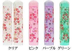 かわいい カラー 印鑑☆ 6角美人「桜」 12mm