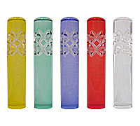 かわいい カラー 印鑑☆「ダイヤカットクリスタル」 12mm