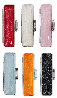 印鑑ケース　ラメカレン　サイズ中 15ミリまでの印鑑が入ります