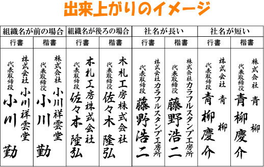 慶弔スタンプ のし袋用スタンプ 会社セット8点 ゴム印【慶弔印/氏名印