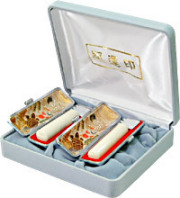 【開運】実印 銀行印 セット 本象牙印鑑ケース（はんこケース）付