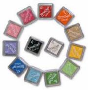 スタンプ台 バーサークラフト ・ ３５色フルセット スタンプ台 [小]  布用 スタンプ