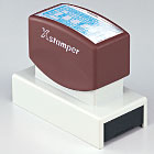 シャチハタ　X-スタンパー 鯱雅印2465号[24×65mm]