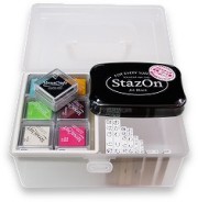 お名前スタンプ お名前はんこお名前ゴム印 19点セット スタンプ台付・ケース付入園・入学準備のお名前付け