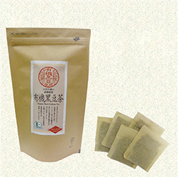 北海道産有機黒豆茶　4個セット