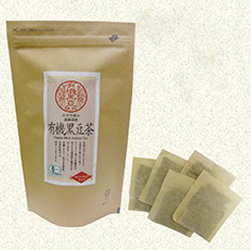 北海道産有機黒豆茶　6個セット+1個無料サービス