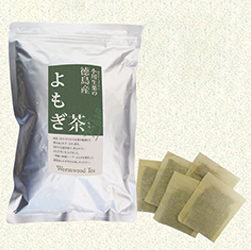 徳島産よもぎ茶　2g×40袋　6個+1個無料サービス【当日発送可】※11時以降のご注文は翌日になります。