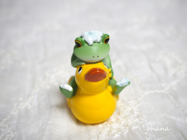 アヒルとお風呂