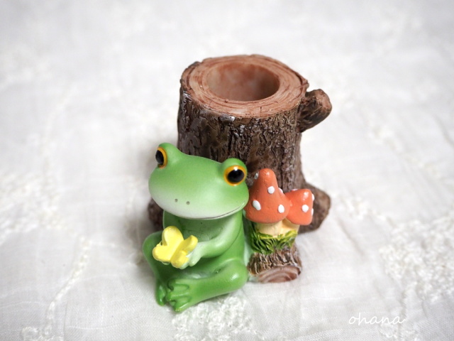 Copeau「蝶と仲良し」一輪挿し