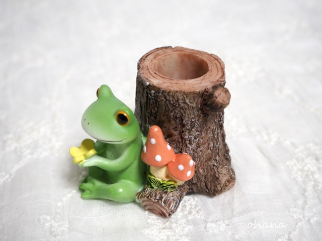 Copeau「蝶と仲良し」一輪挿し