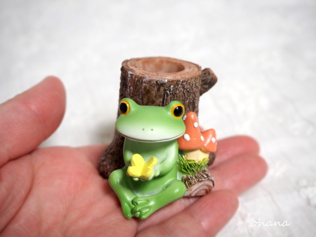 Copeau「蝶と仲良し」一輪挿し