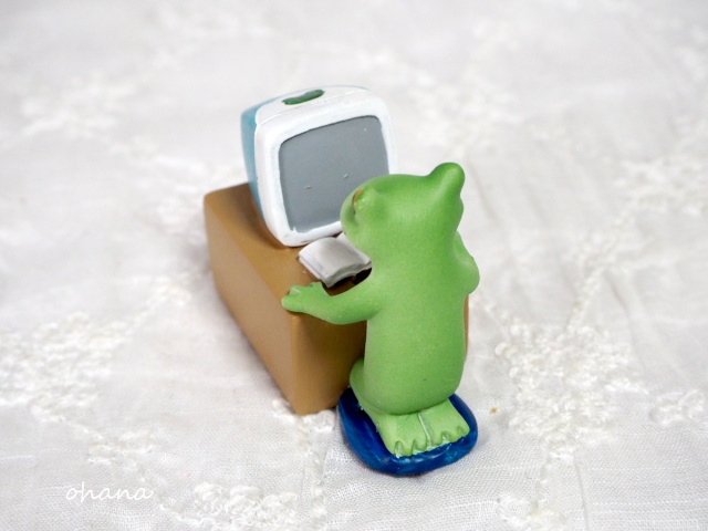 リモートワークカエル