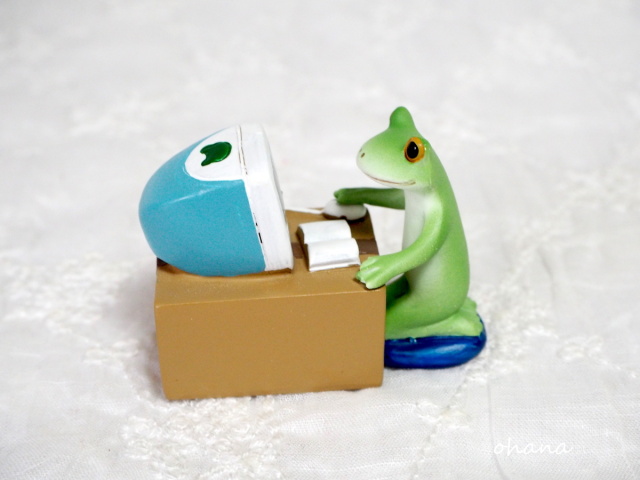 リモートワークカエル