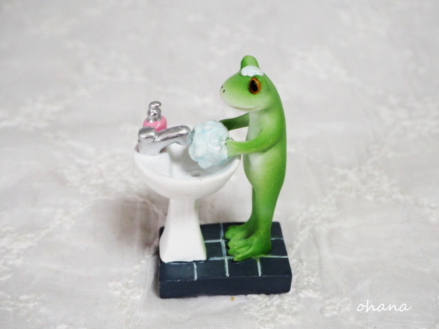 ハンドウォッシュカエル