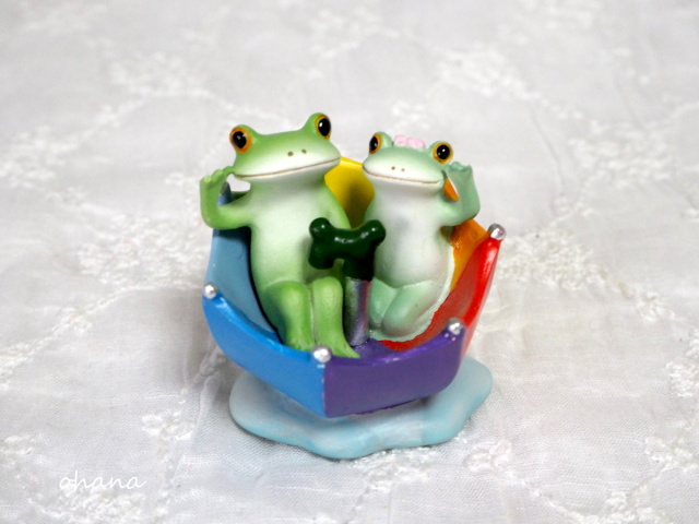 Copeau 葉っぱボートで出発