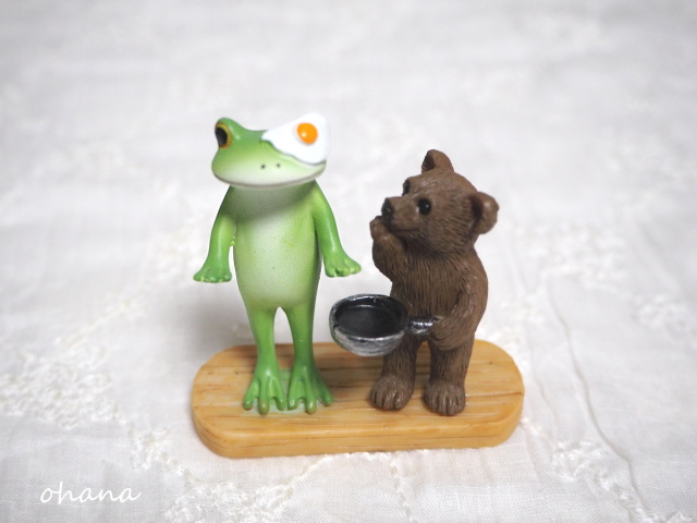 料理下手なクマとカエル