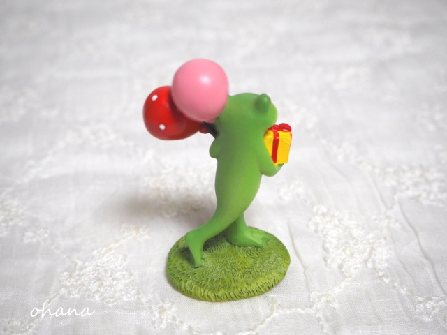バルーンギフトのカエル