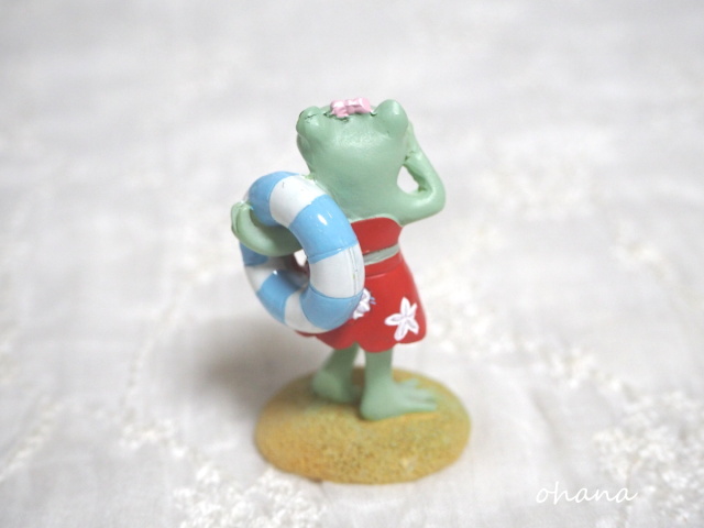 海を満喫するコポミ