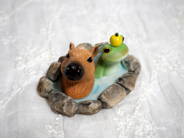 Copeau「カピバラとお風呂」