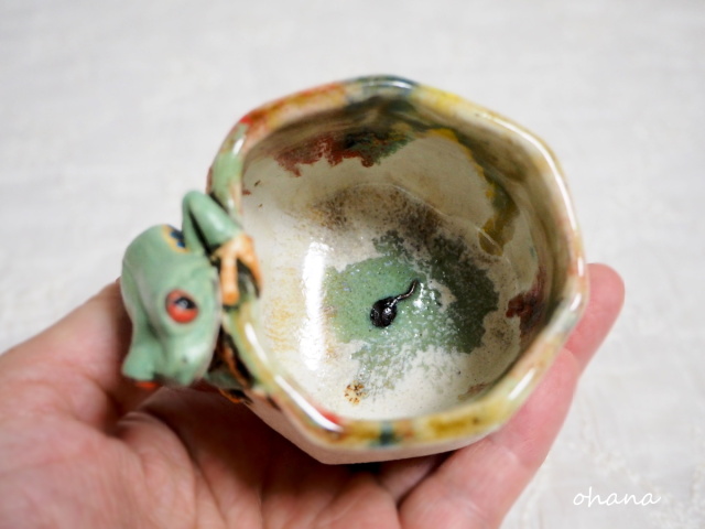 アカメアマガエルのぐいのみ