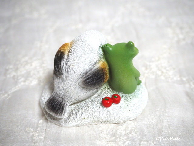 シマエナガと一緒