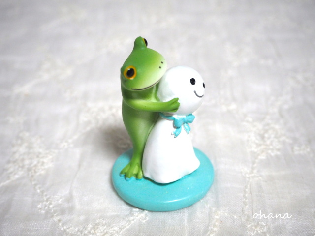 てるてる坊主とカエル