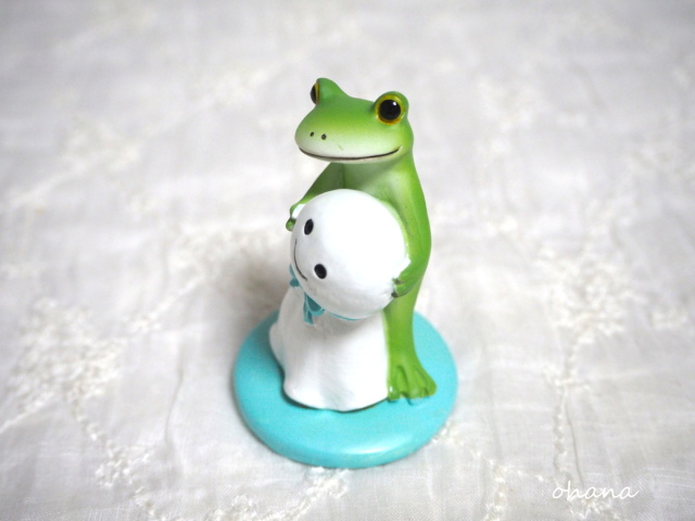 てるてる坊主とカエル