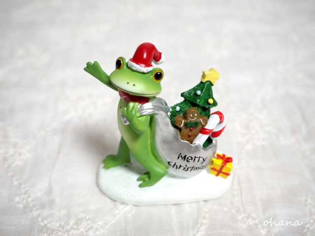 あわてんぼうのカエルサンタ