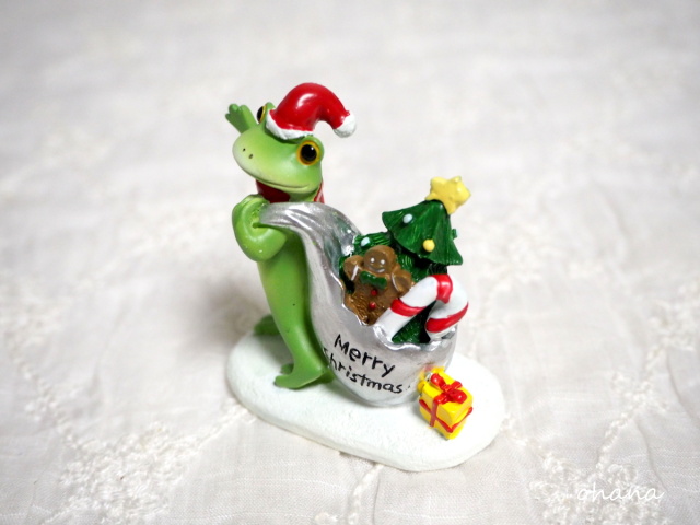 あわてんぼうのカエルサンタ