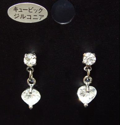 ハートキュービックジルコニア