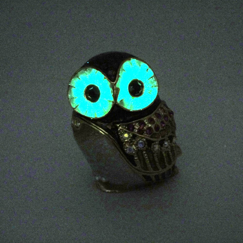 宝石箱シリーズ「ジュエリーボックス・光るフクロウ」