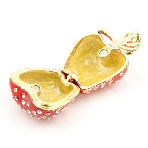 宝石箱シリーズ「ジュエリーボックス・アップル」レッド