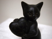 ハート持ち猫