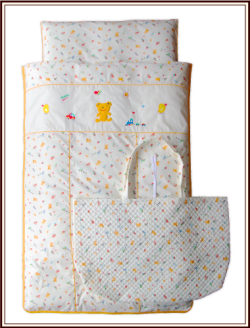 保育園・幼稚園用 純綿100% お昼寝布団 5点セット