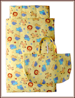 保育園・幼稚園用 純綿100% お昼寝布団 5点セット