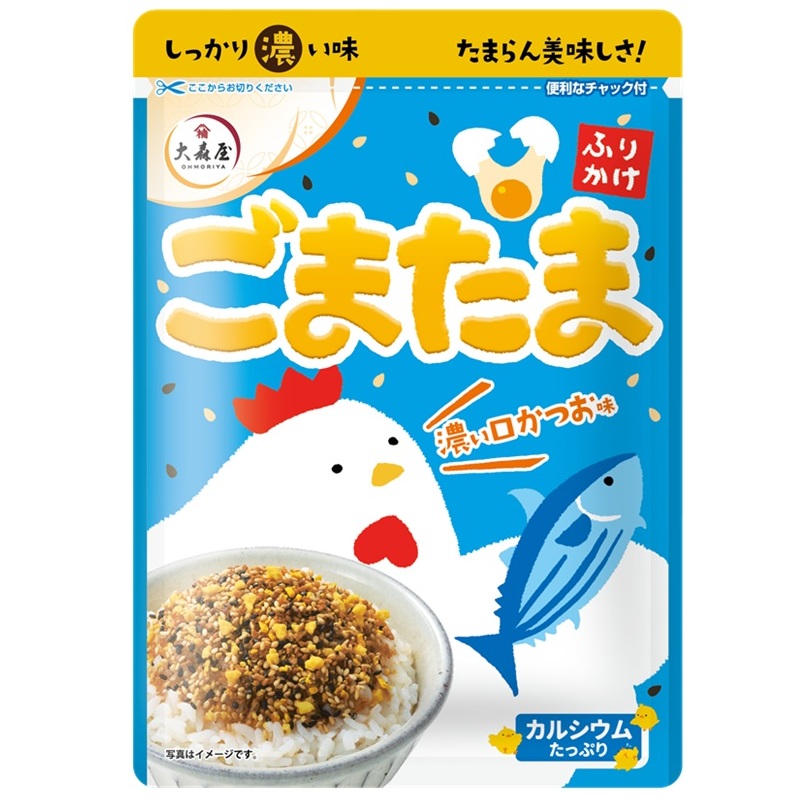 ごまたまふりかけ濃い口かつお味