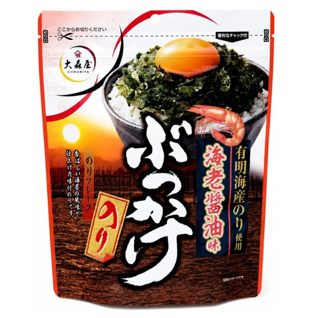 ぶっかけ海苔海老醤油味