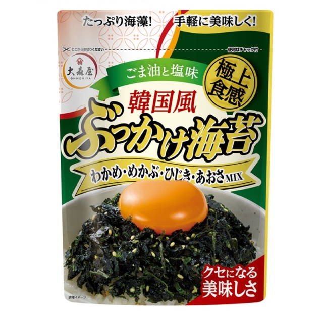 韓国風ぶっかけ海苔
