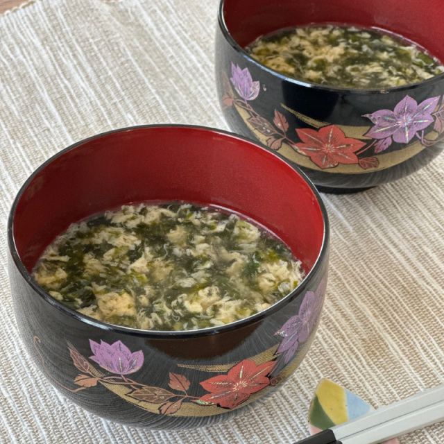 海苔スープアレンジレシピ２