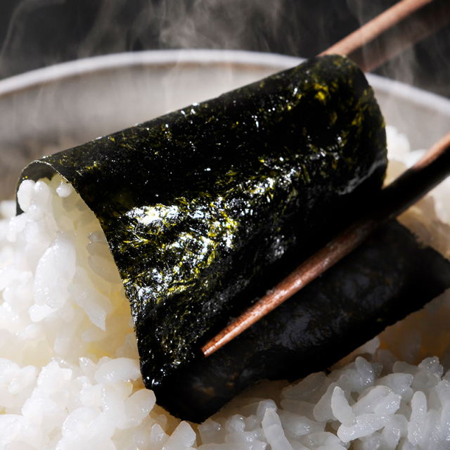 大森屋本舗味付のり3本クリアケース入り 海苔の大森屋 公式ショップ