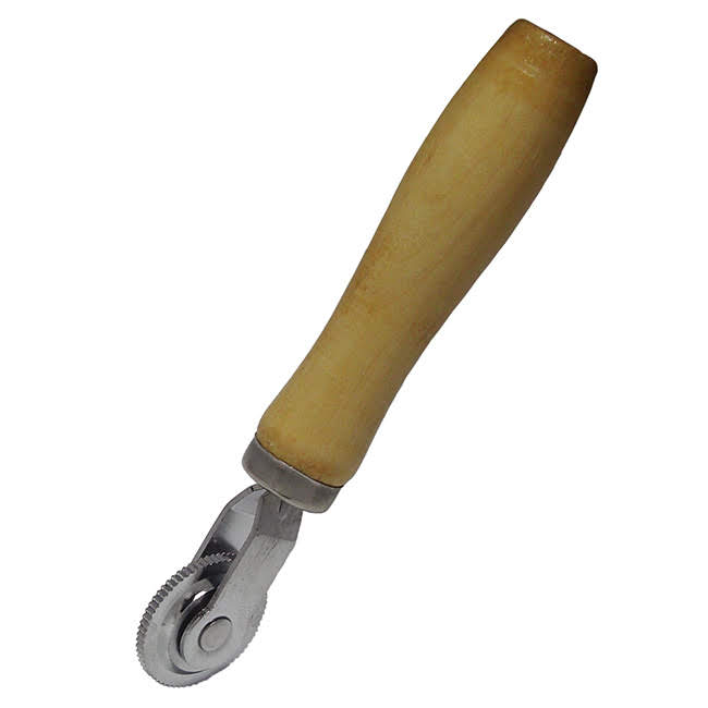 ローラー径38φ幅3mm全長185mmのミシンローラー