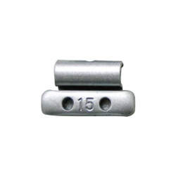 鉄製打ち込みウエイト　三菱純正アルミホイール用　15g(100個入）