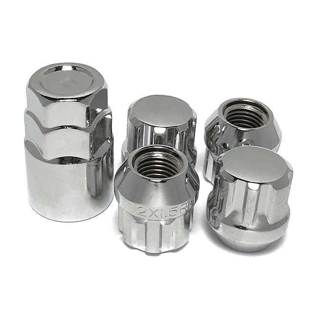 ショート ロックナット 21H/19H兼用 M12×P1.50 全長23mm チップトップ 箱入り LN-X7